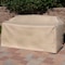 Modern Leisure Basics Patio Loveseat Cover, 55 in. L x 33 in. W x 38 in. H, Khaki 5523A - alternate 6